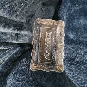 Elegant Silver Soap Dish
